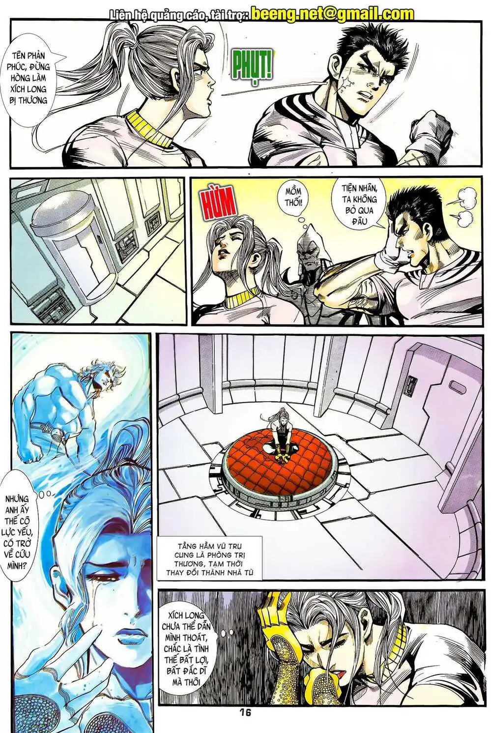 Truyện Tranh Long Hổ 5 Thế trang 8