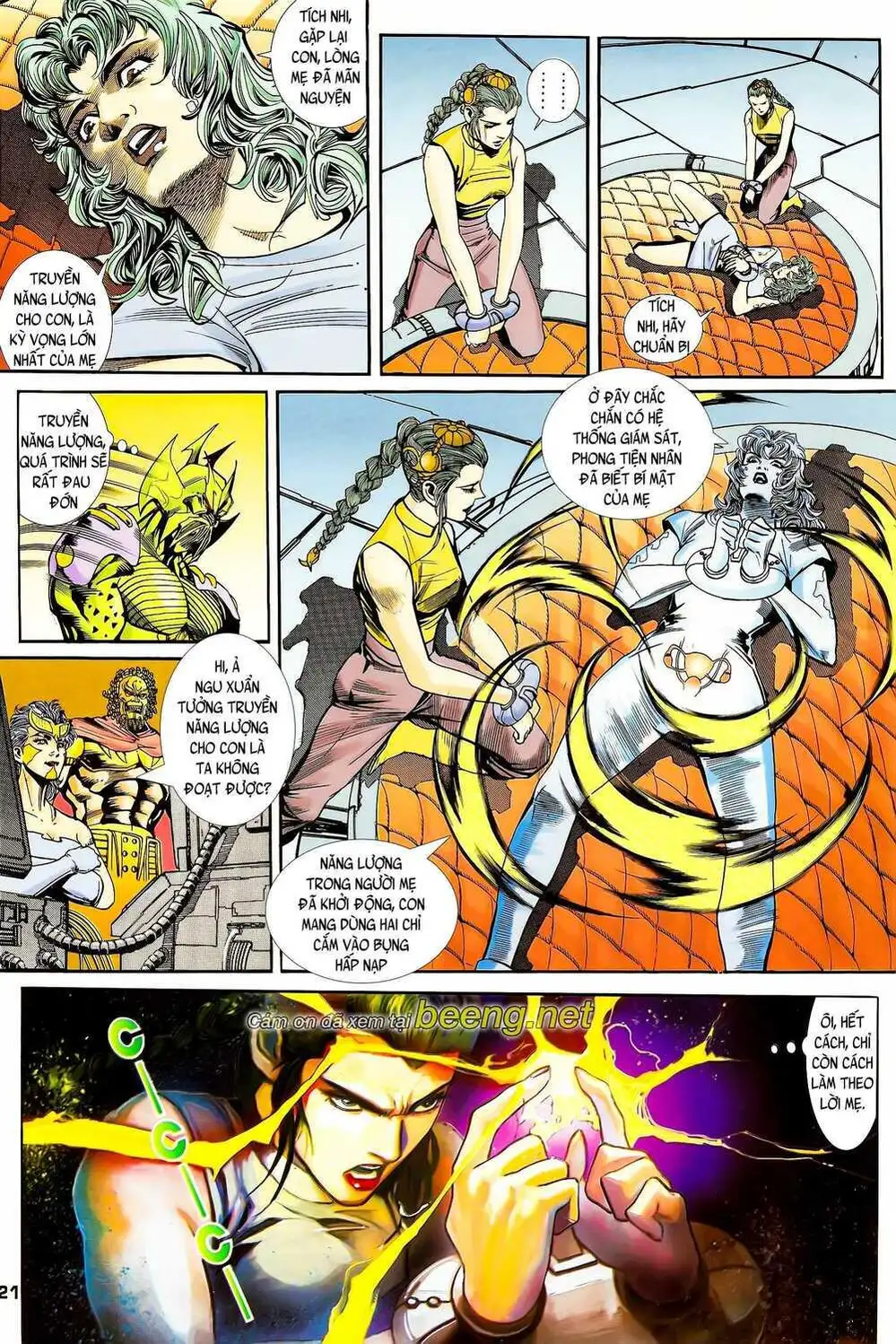 Truyện Tranh Long Hổ 5 Thế trang 8