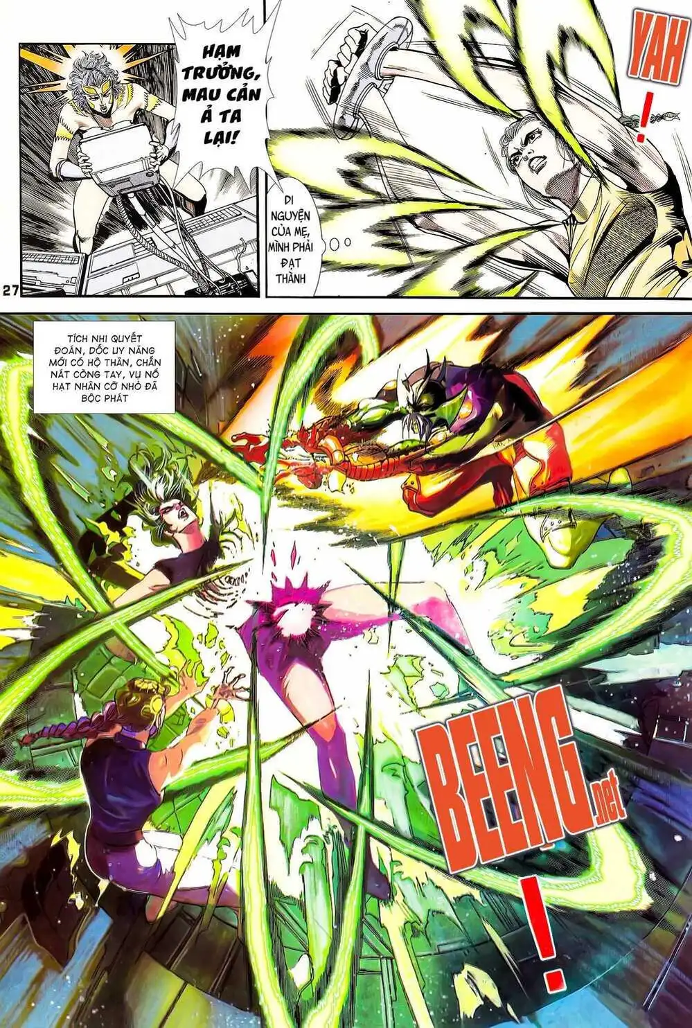 Truyện Tranh Long Hổ 5 Thế trang 8