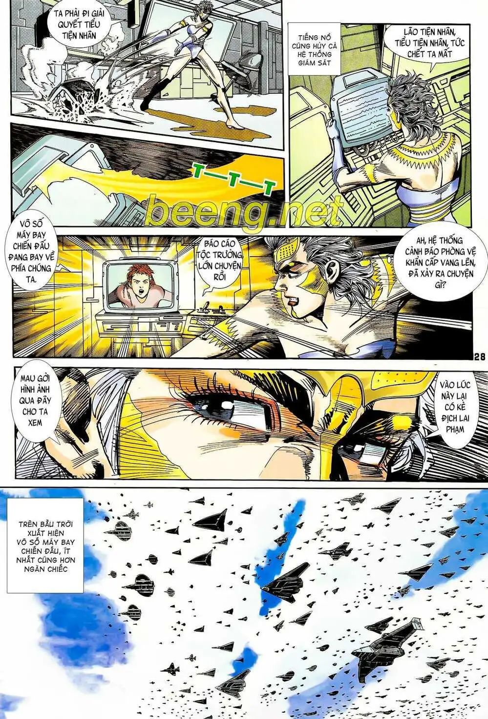 Truyện Tranh Long Hổ 5 Thế trang 8