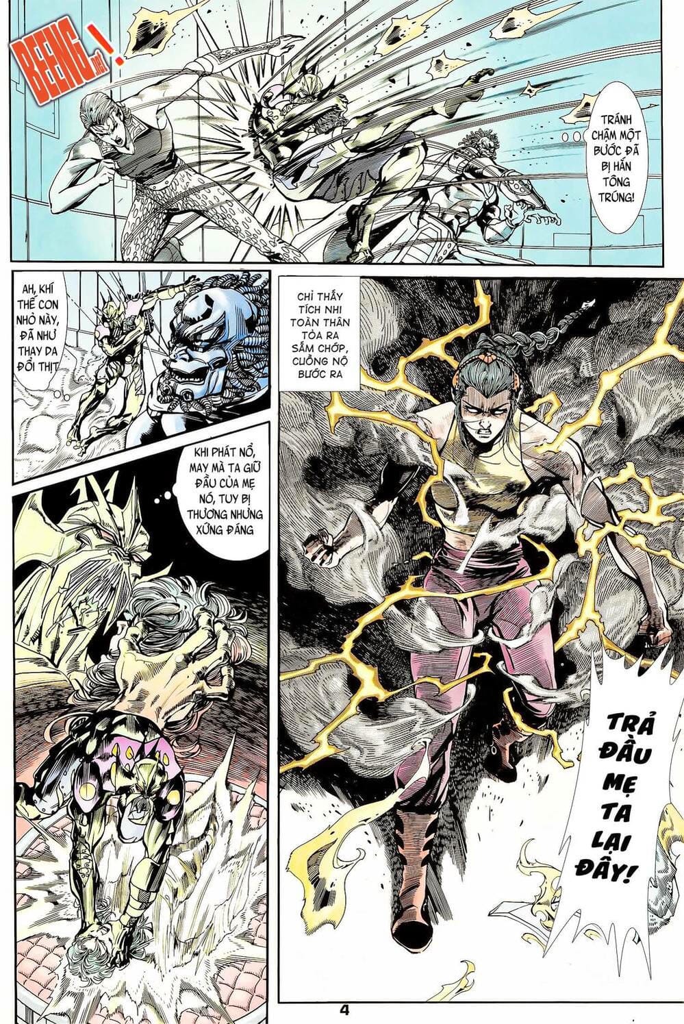 Truyện Tranh Long Hổ 5 Thế trang 8