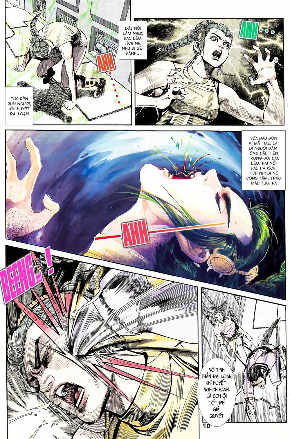 Truyện Tranh Long Hổ 5 Thế trang 8