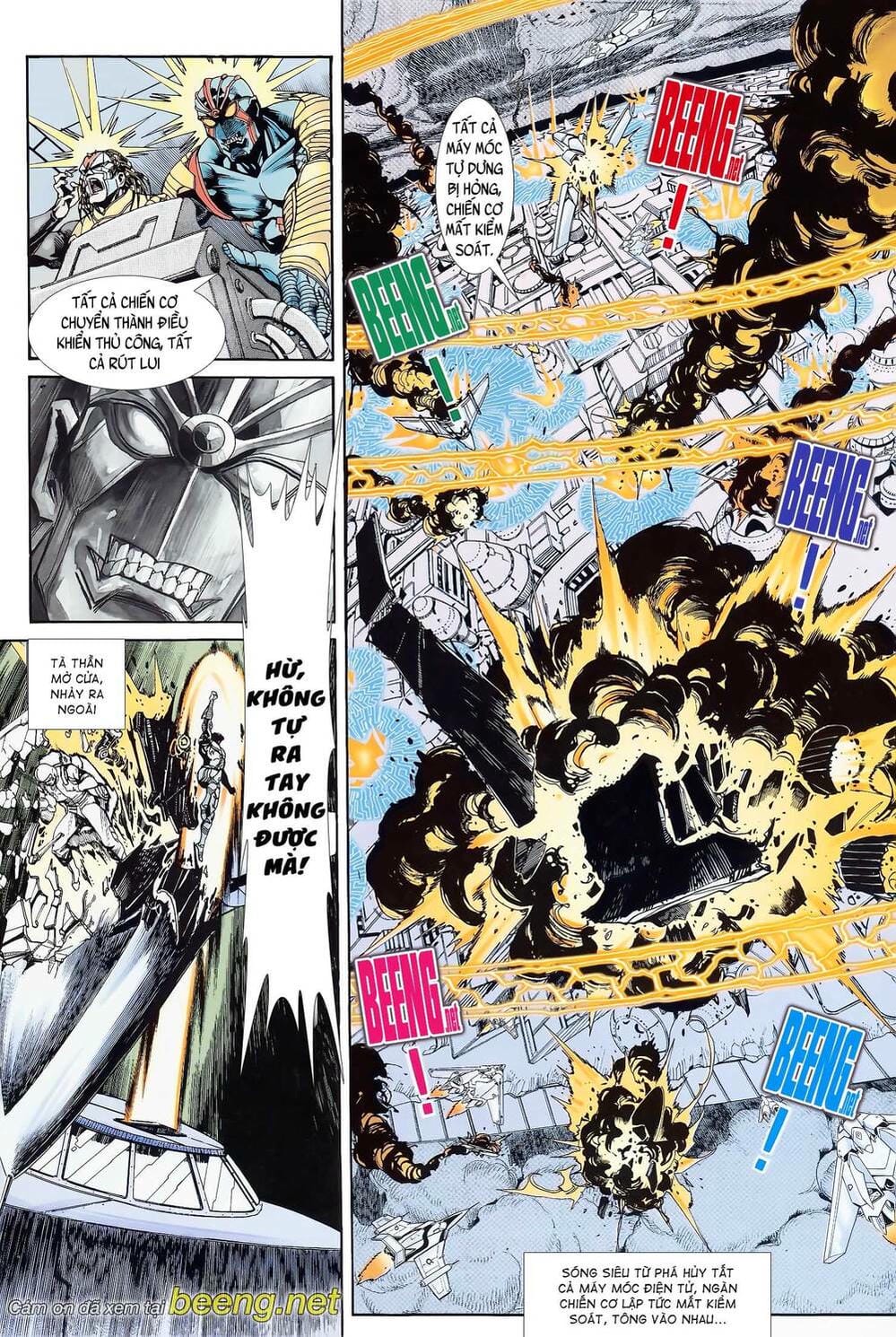 Truyện Tranh Long Hổ 5 Thế trang 8