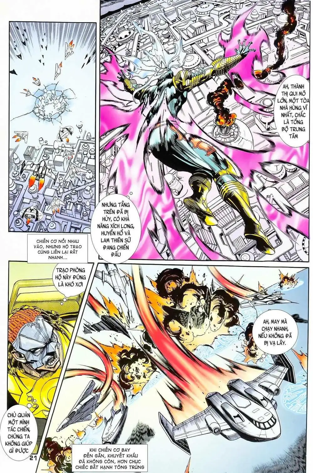 Truyện Tranh Long Hổ 5 Thế trang 8