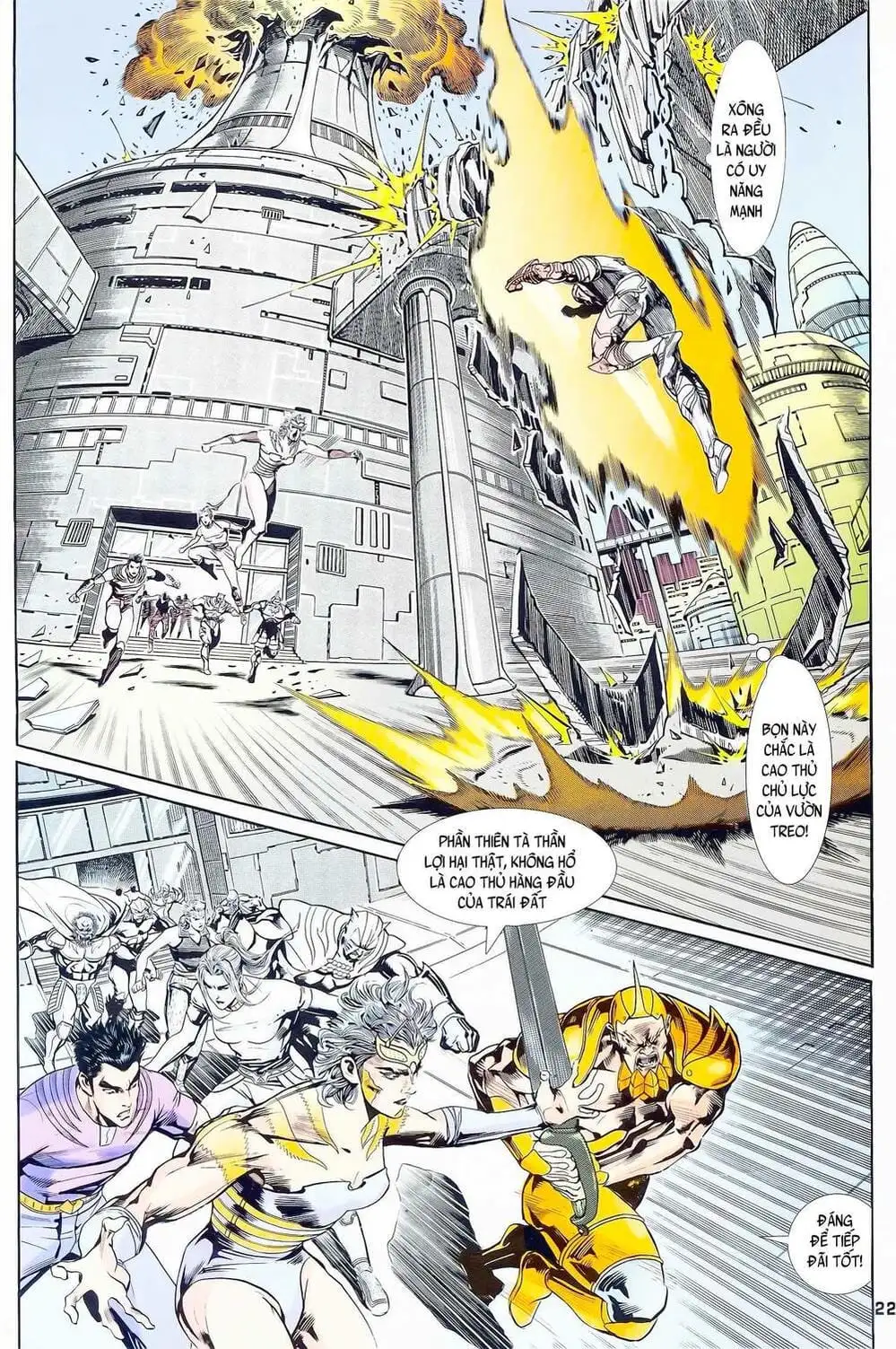 Truyện Tranh Long Hổ 5 Thế trang 8