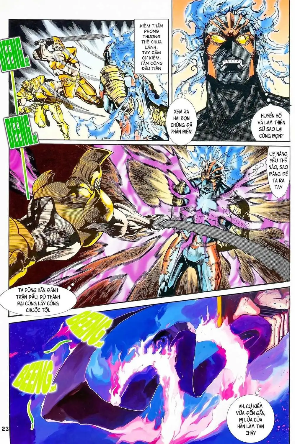 Truyện Tranh Long Hổ 5 Thế trang 8