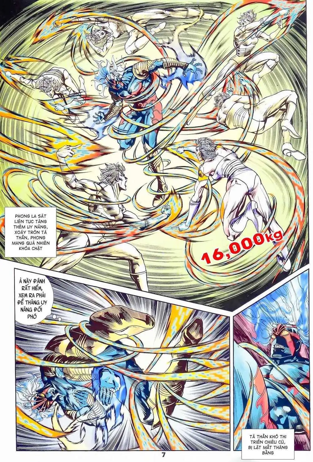 Truyện Tranh Long Hổ 5 Thế trang 8