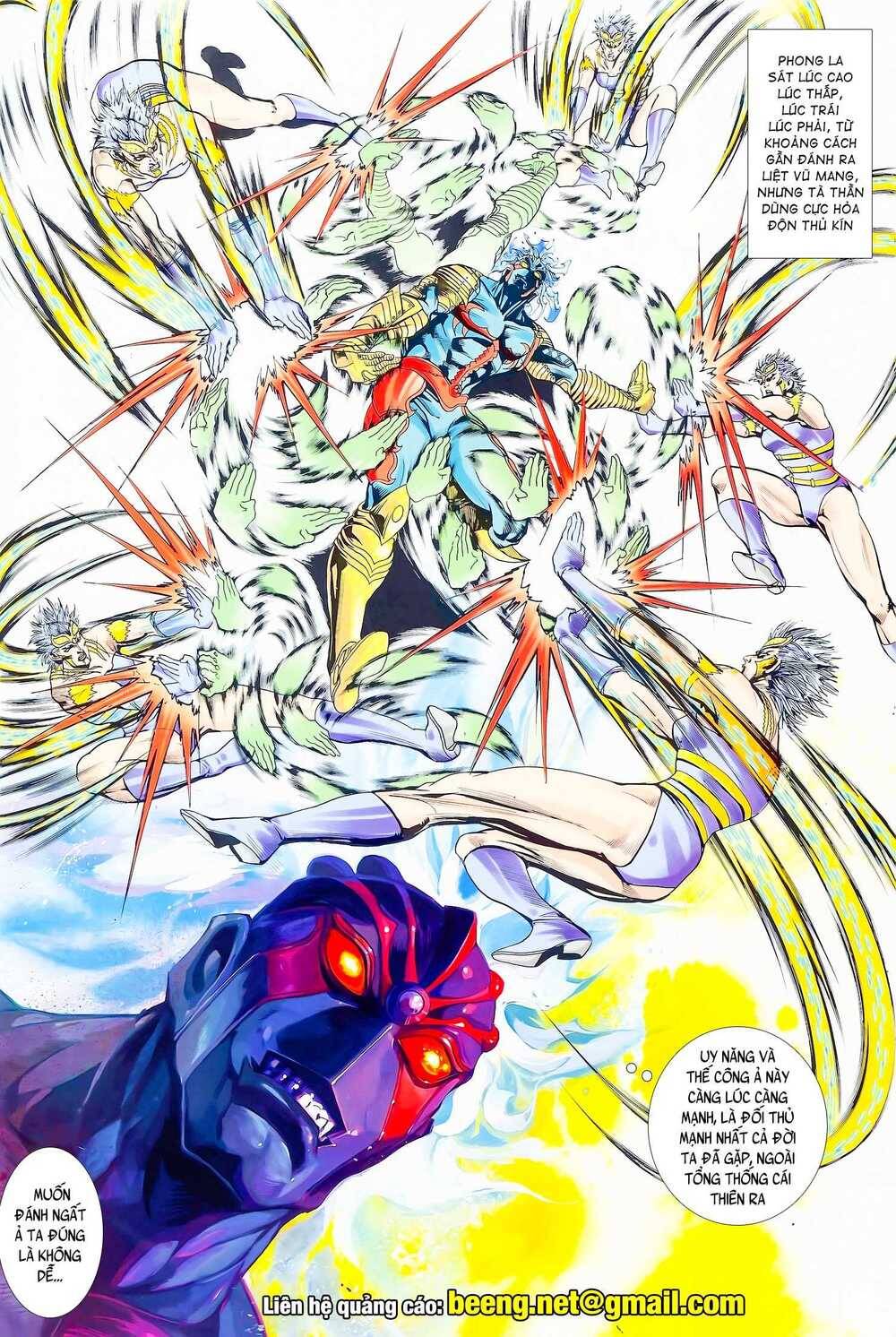 Truyện Tranh Long Hổ 5 Thế trang 8