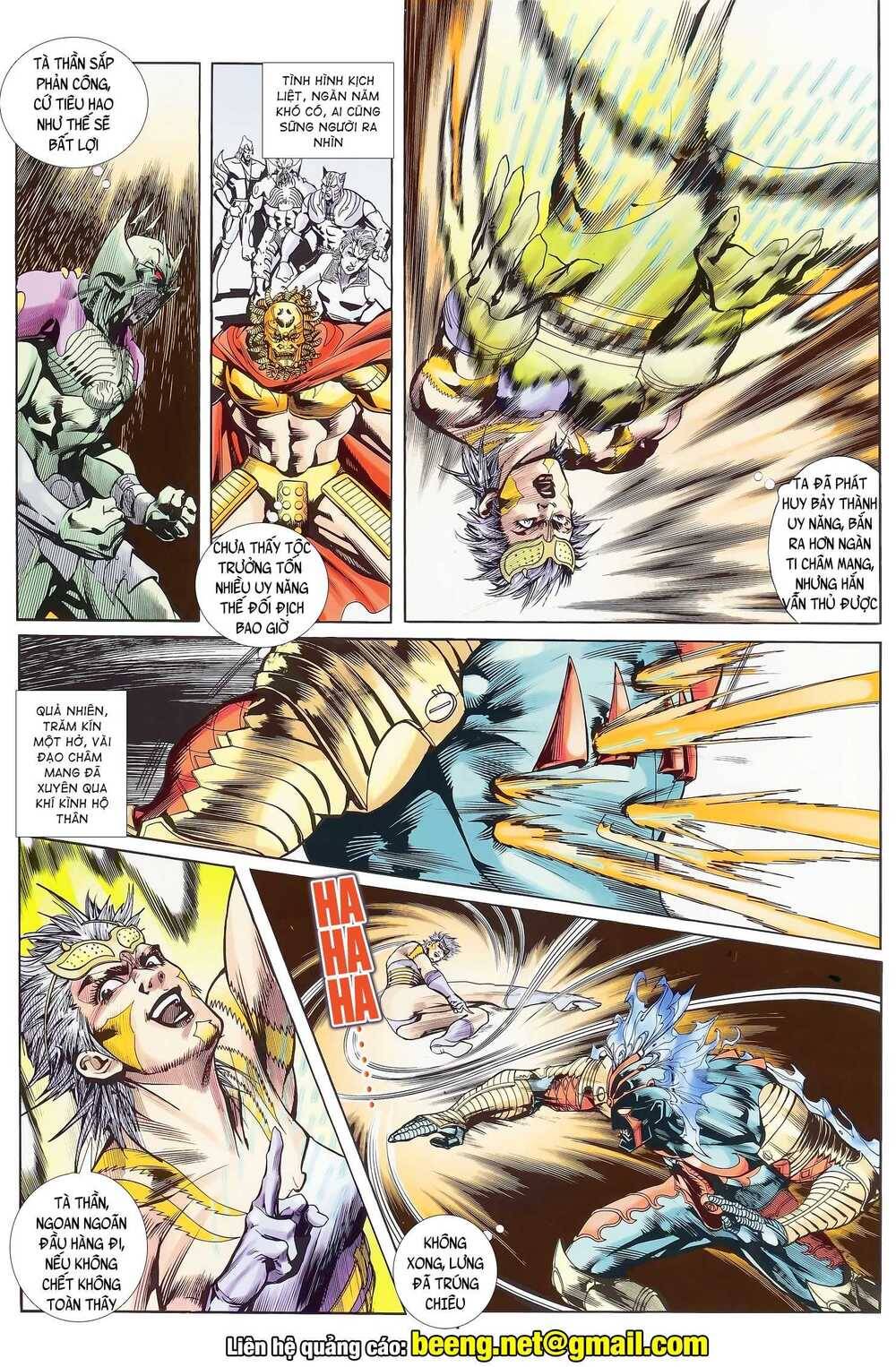 Truyện Tranh Long Hổ 5 Thế trang 8