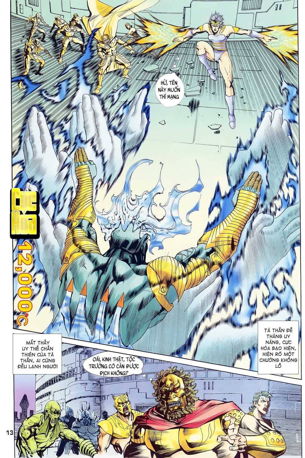 Truyện Tranh Long Hổ 5 Thế trang 8