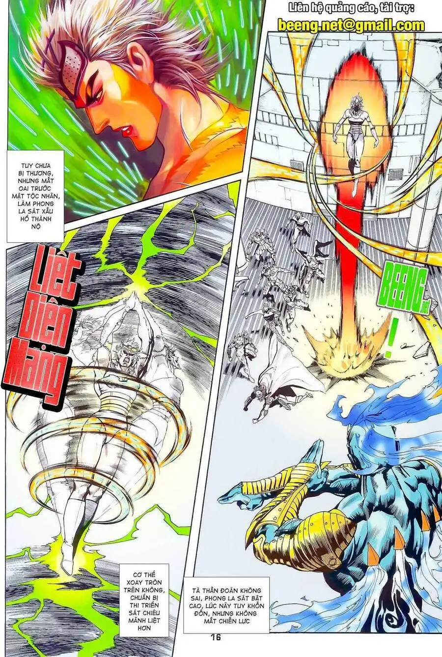 Truyện Tranh Long Hổ 5 Thế trang 8