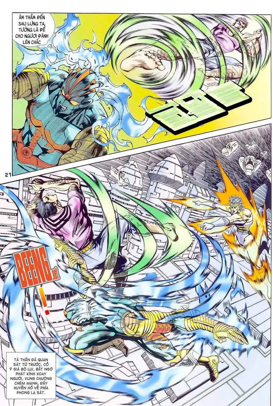 Truyện Tranh Long Hổ 5 Thế trang 8