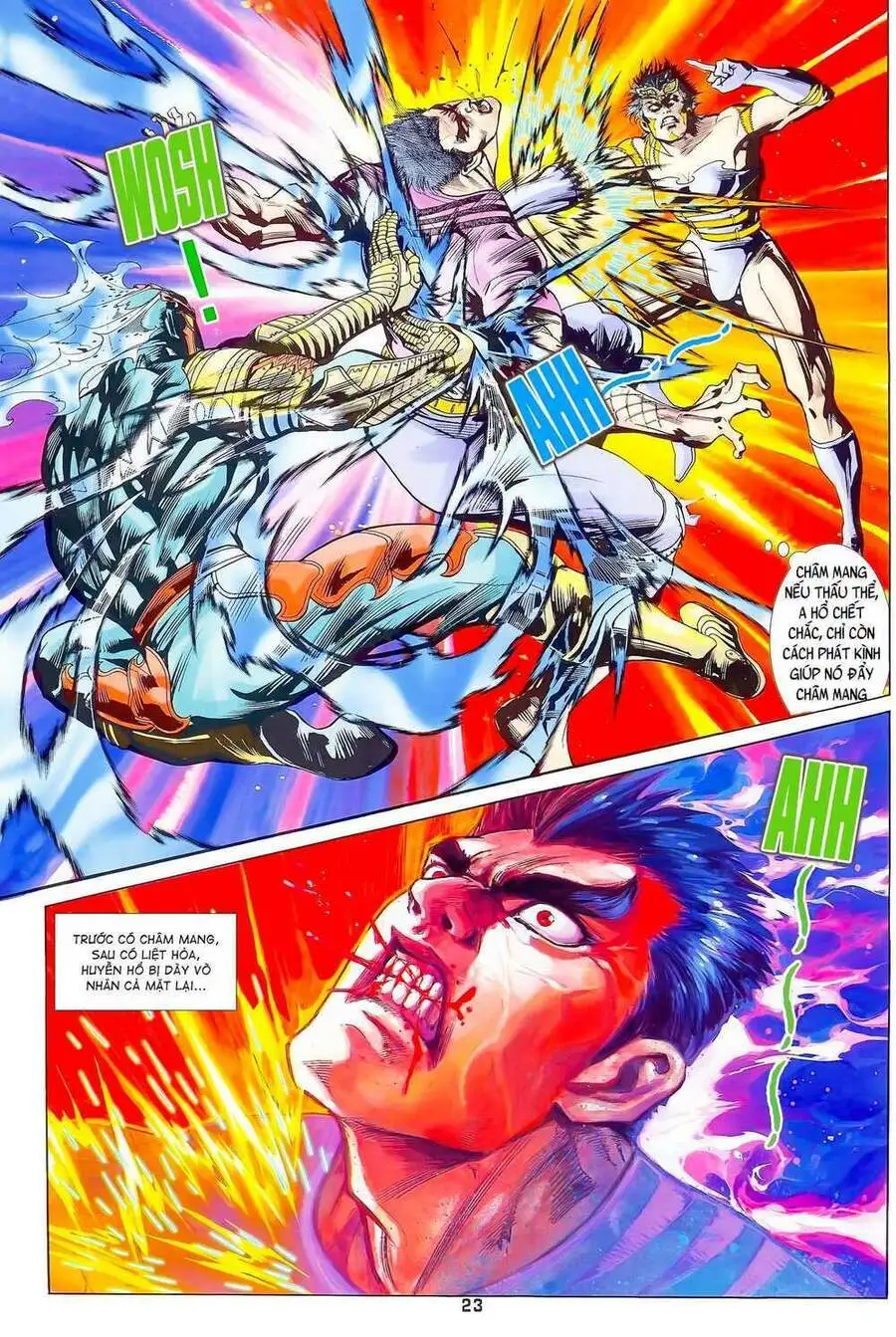 Truyện Tranh Long Hổ 5 Thế trang 8