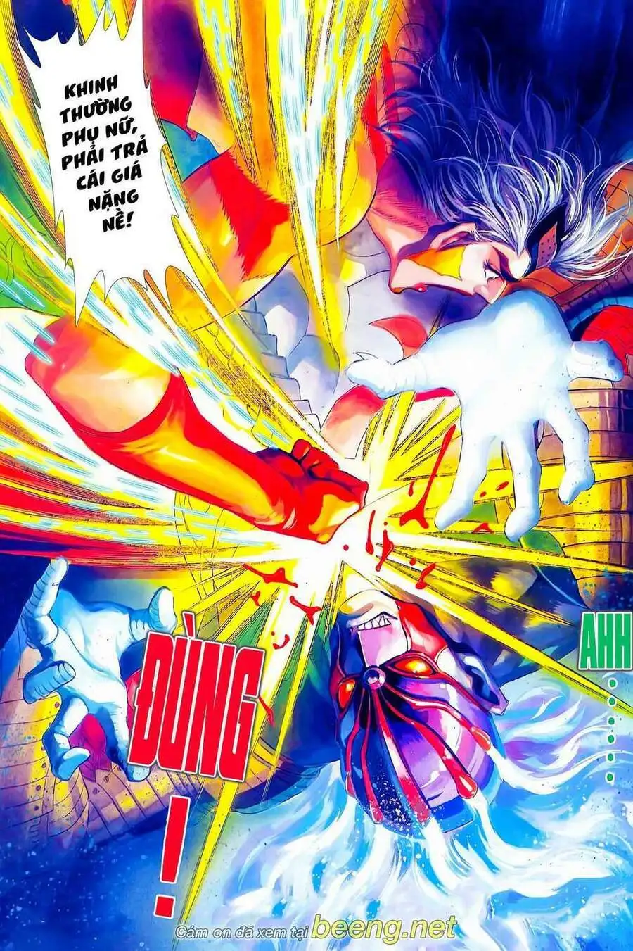 Truyện Tranh Long Hổ 5 Thế trang 8