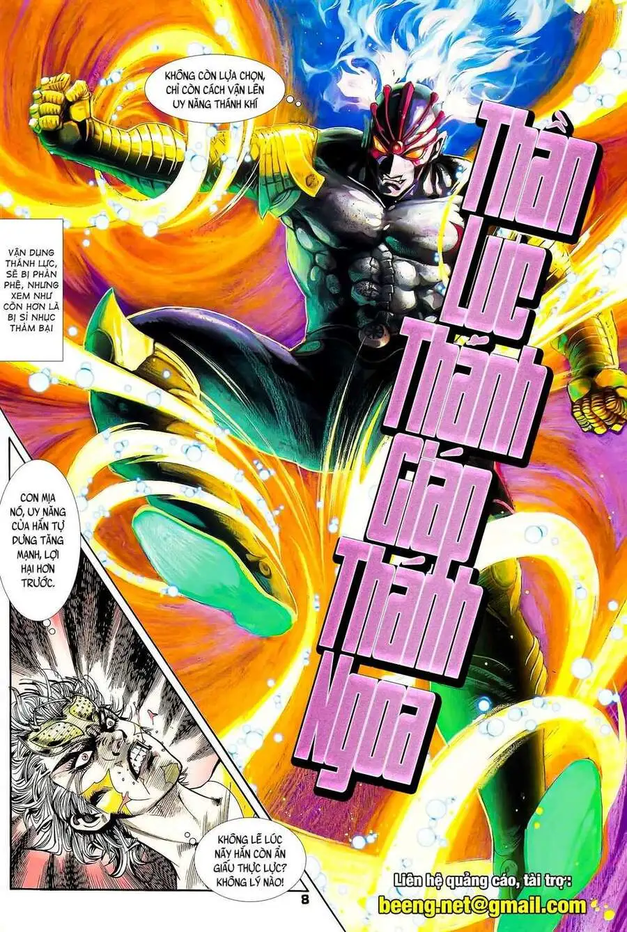 Truyện Tranh Long Hổ 5 Thế trang 8