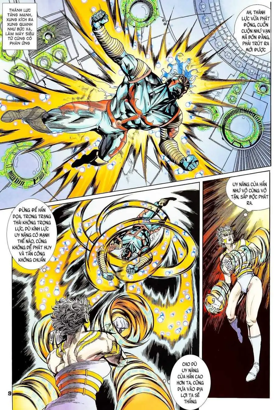 Truyện Tranh Long Hổ 5 Thế trang 8