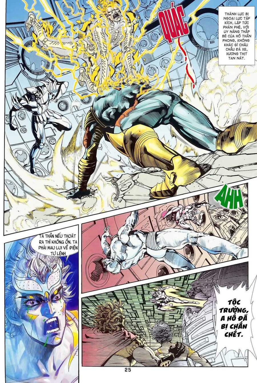 Truyện Tranh Long Hổ 5 Thế trang 8