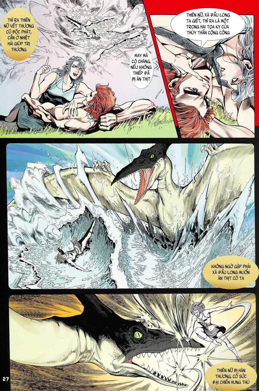 Truyện Tranh Long Hổ 5 Thế trang 8