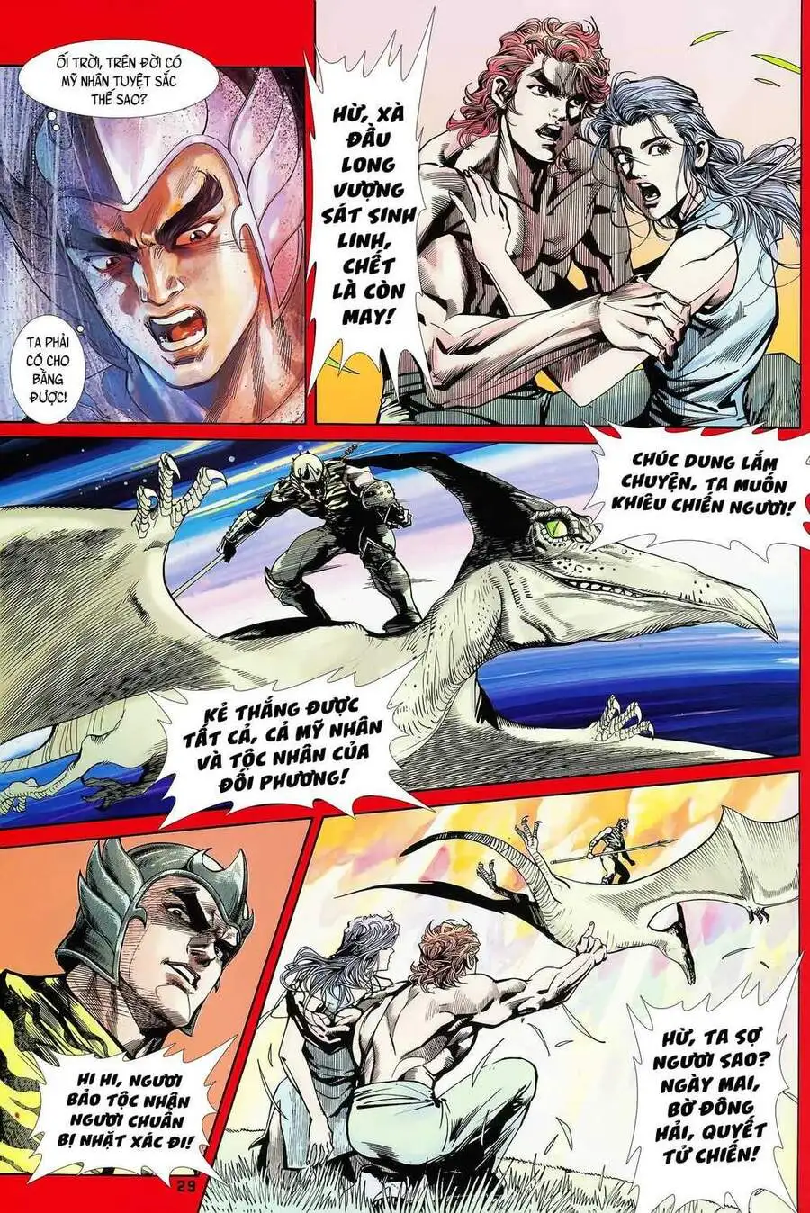 Truyện Tranh Long Hổ 5 Thế trang 8