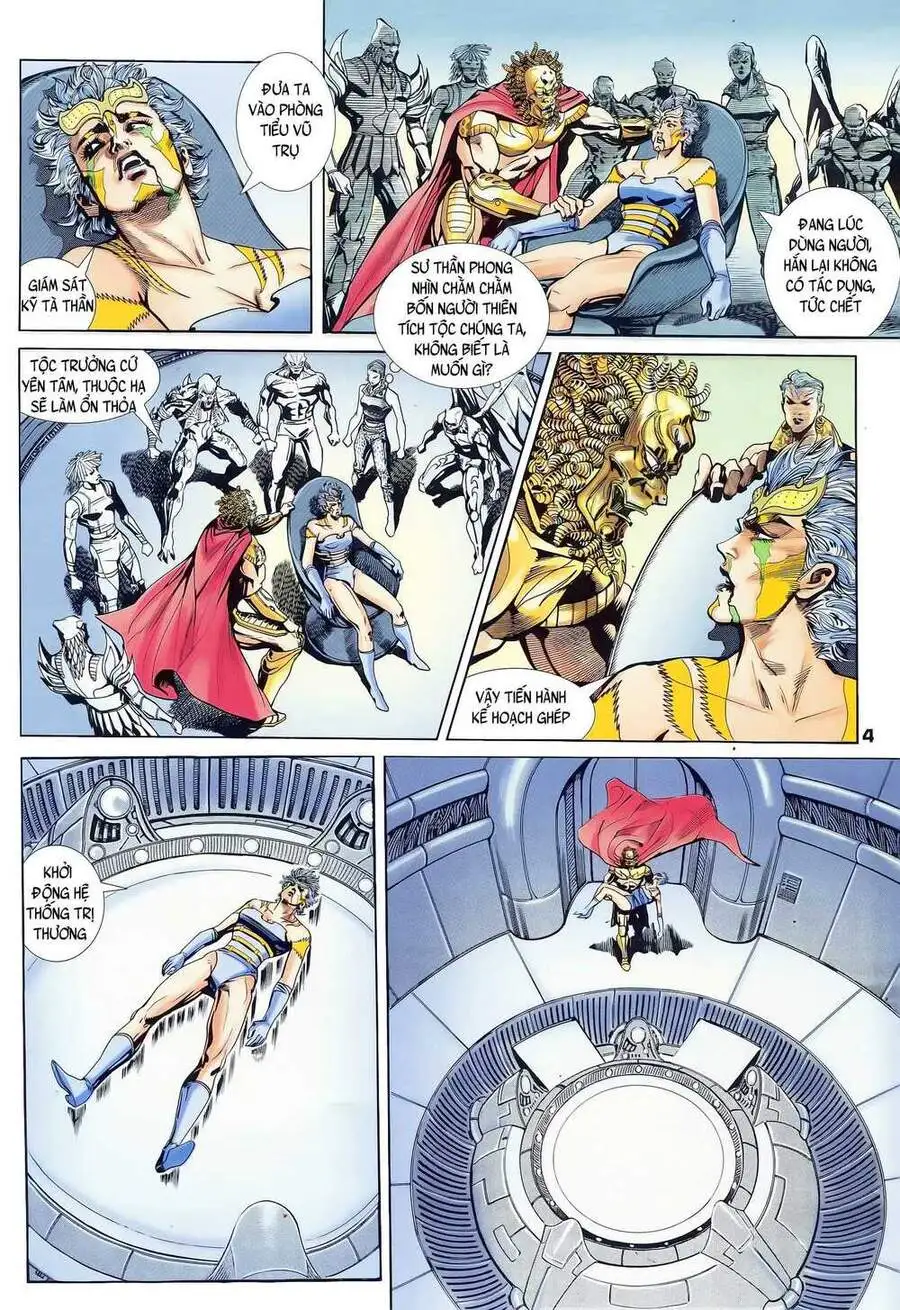 Truyện Tranh Long Hổ 5 Thế trang 8