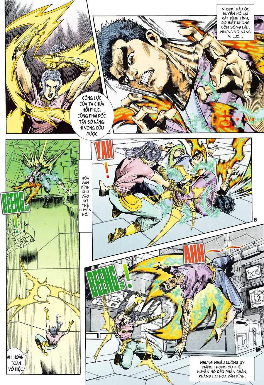 Truyện Tranh Long Hổ 5 Thế trang 8