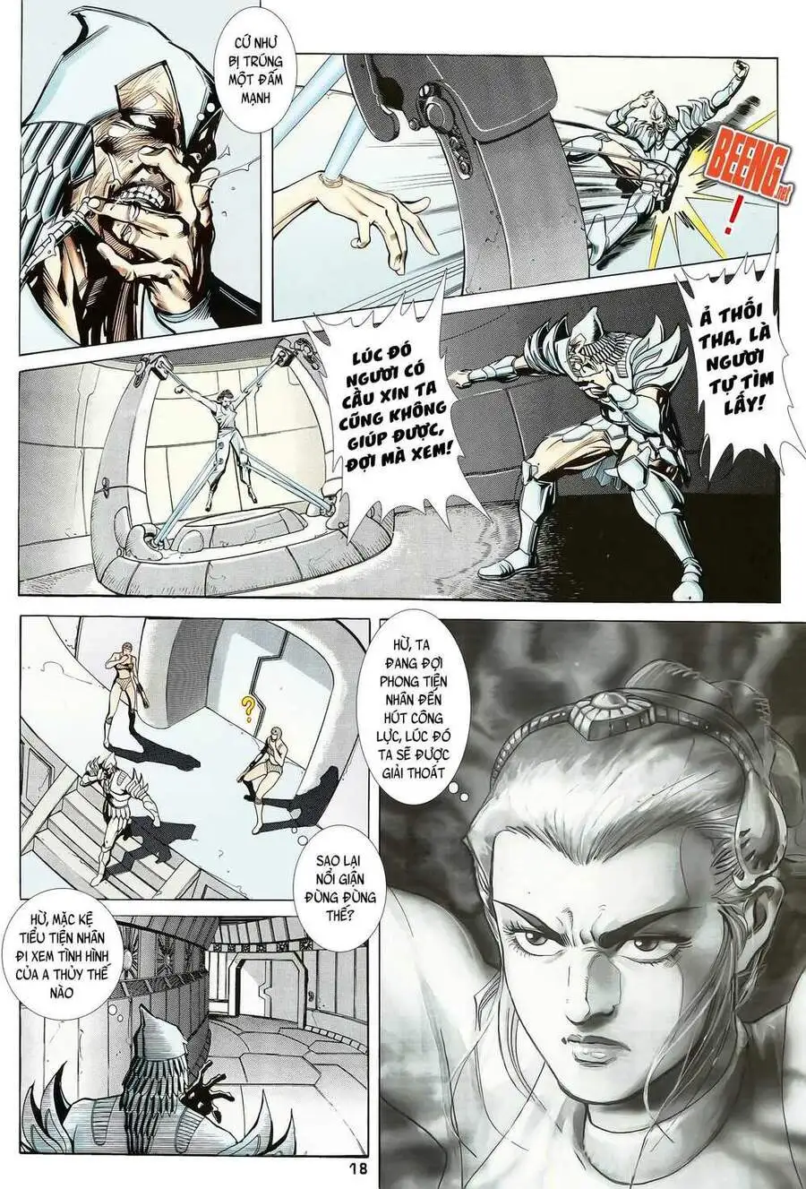 Truyện Tranh Long Hổ 5 Thế trang 8