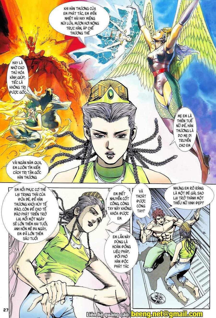 Truyện Tranh Long Hổ 5 Thế trang 8