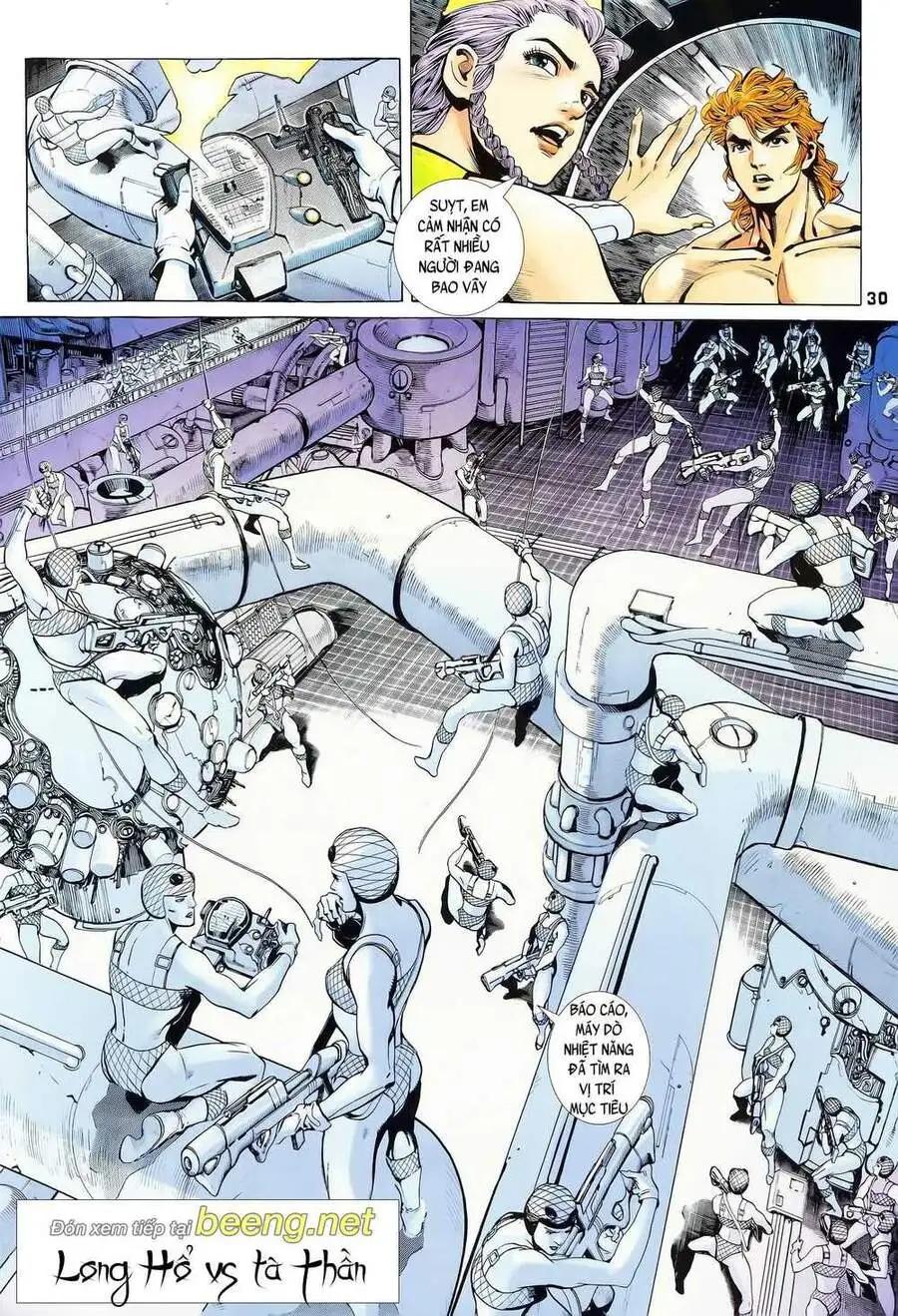 Truyện Tranh Long Hổ 5 Thế trang 8