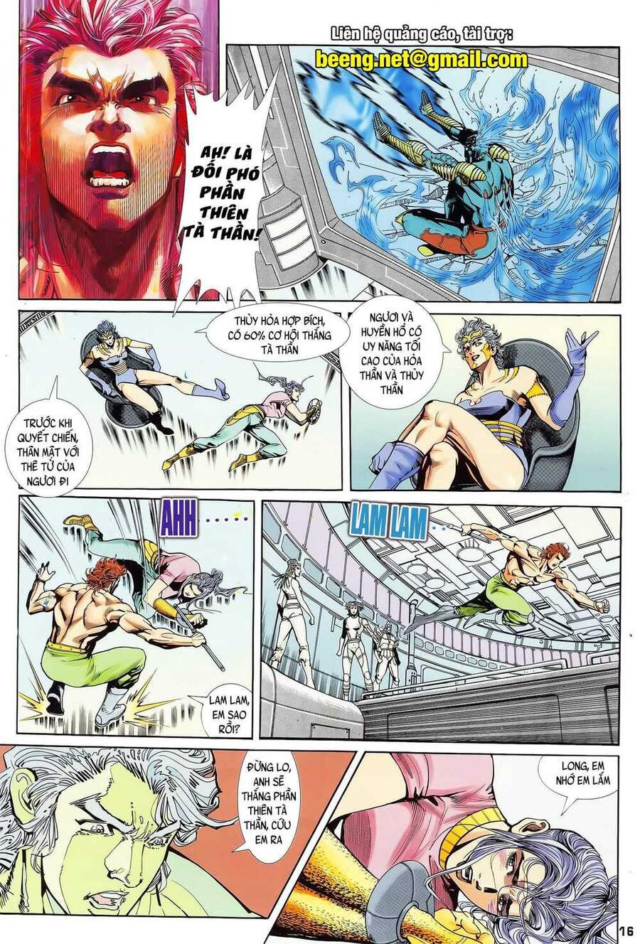 Truyện Tranh Long Hổ 5 Thế trang 8