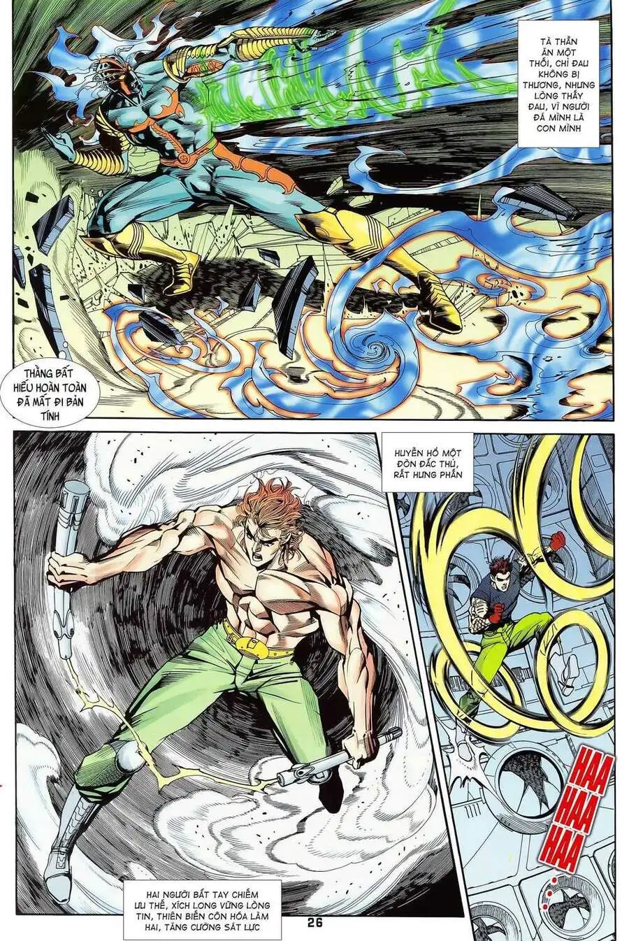 Truyện Tranh Long Hổ 5 Thế trang 8