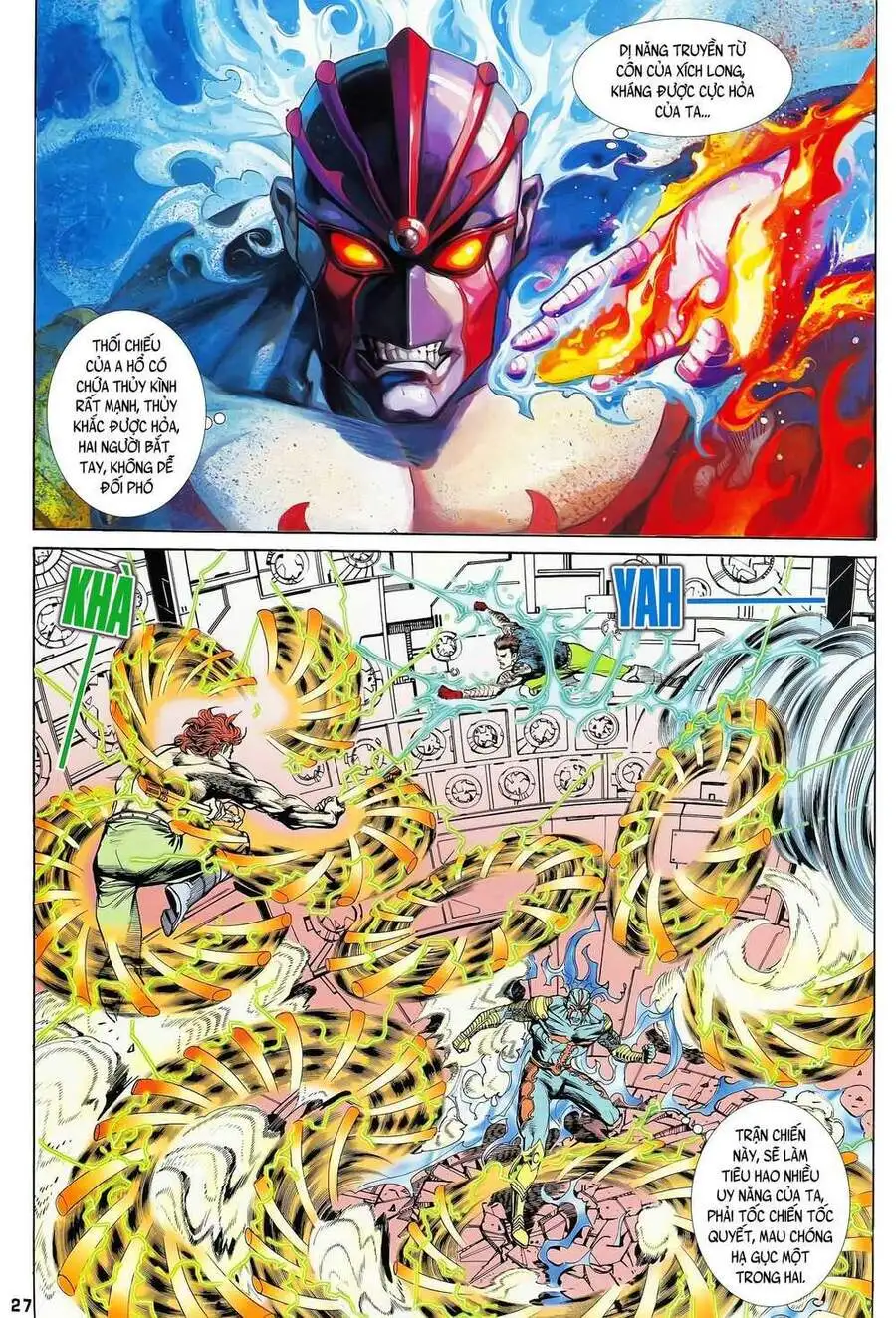 Truyện Tranh Long Hổ 5 Thế trang 8