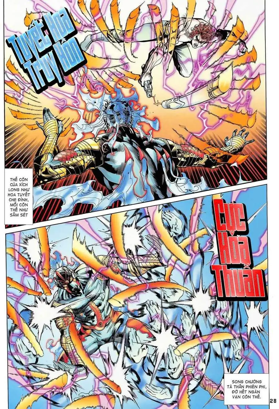 Truyện Tranh Long Hổ 5 Thế trang 8
