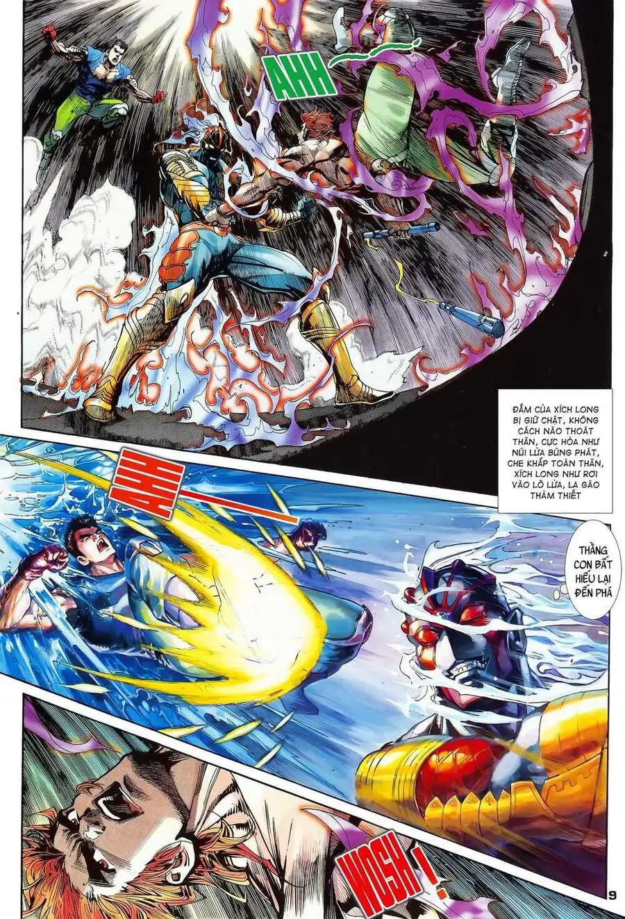 Truyện Tranh Long Hổ 5 Thế trang 8