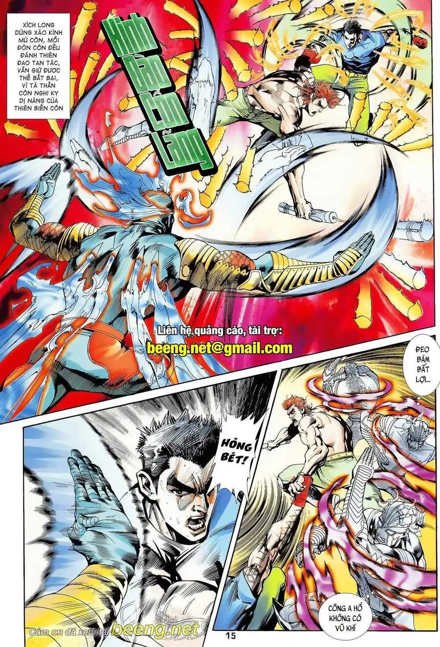Truyện Tranh Long Hổ 5 Thế trang 8