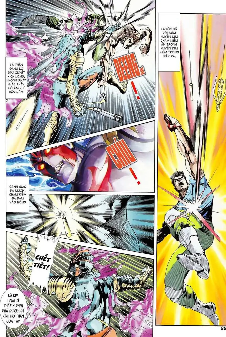 Truyện Tranh Long Hổ 5 Thế trang 8