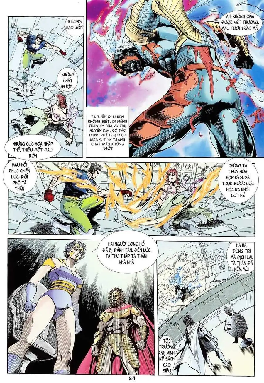Truyện Tranh Long Hổ 5 Thế trang 8