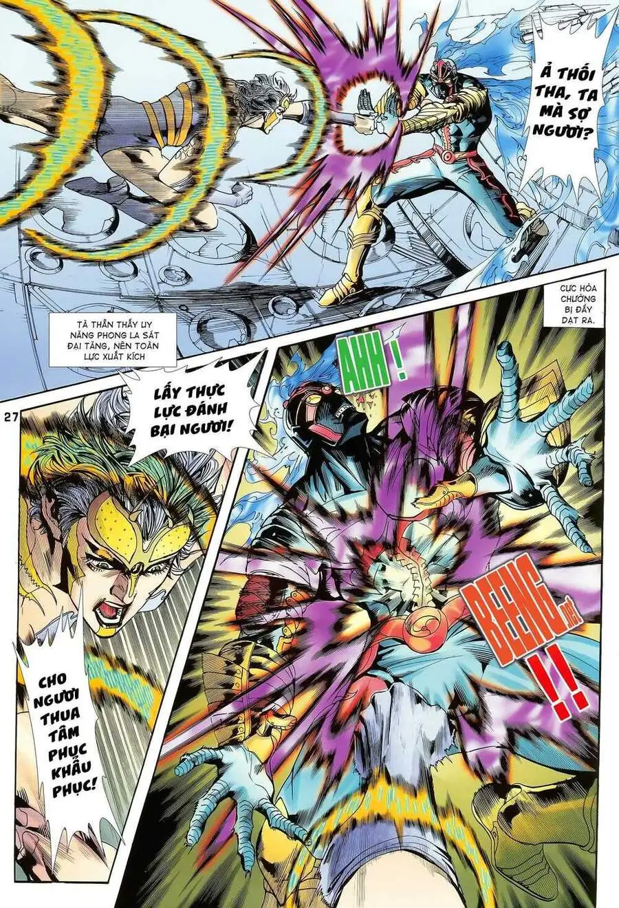 Truyện Tranh Long Hổ 5 Thế trang 8