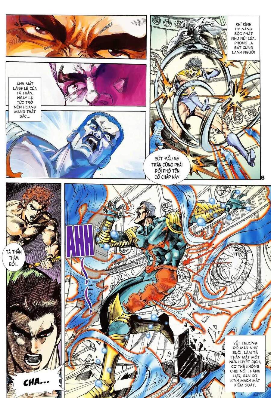 Truyện Tranh Long Hổ 5 Thế trang 8