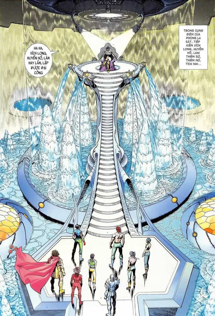 Truyện Tranh Long Hổ 5 Thế trang 8