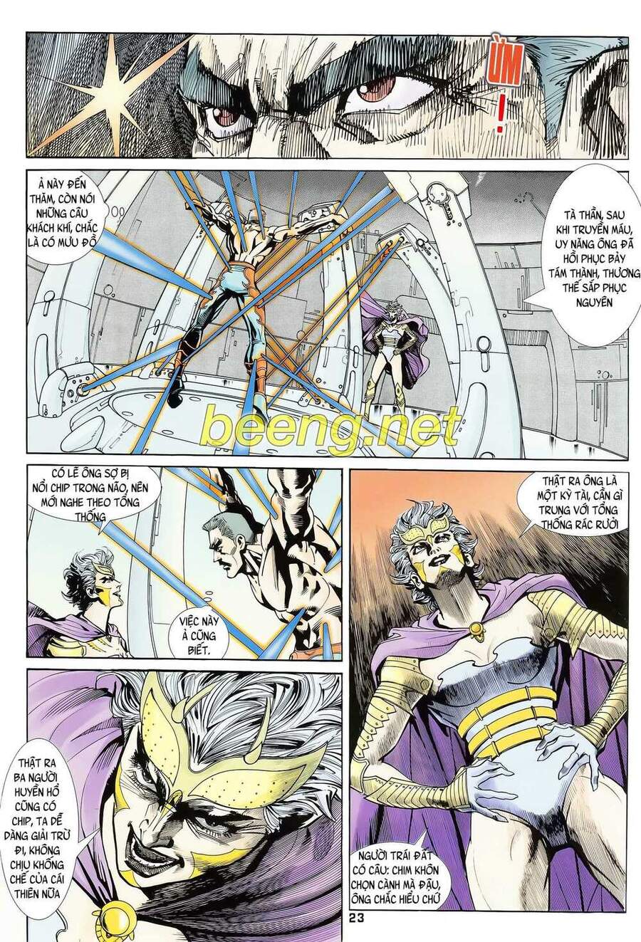 Truyện Tranh Long Hổ 5 Thế trang 8