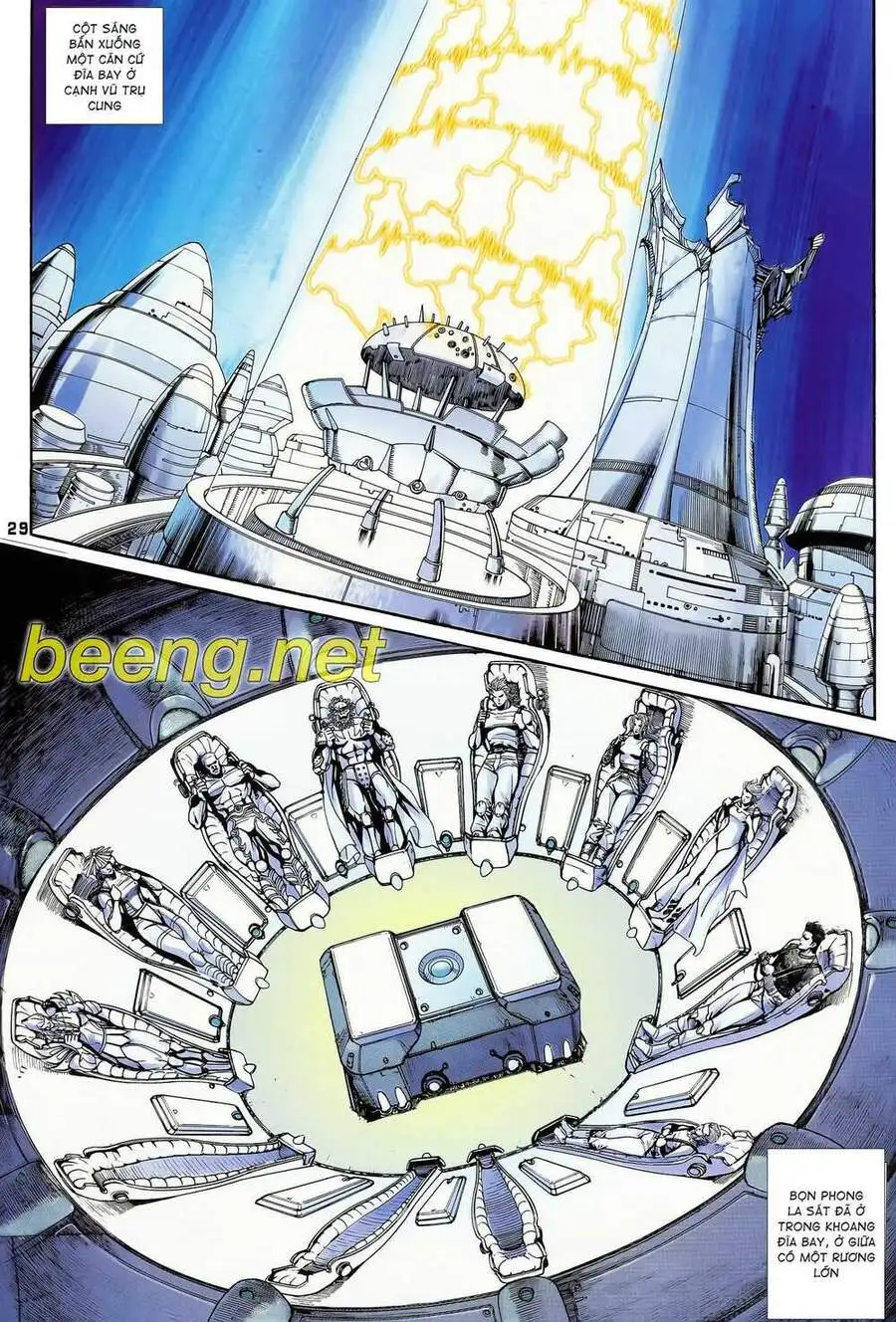 Truyện Tranh Long Hổ 5 Thế trang 8
