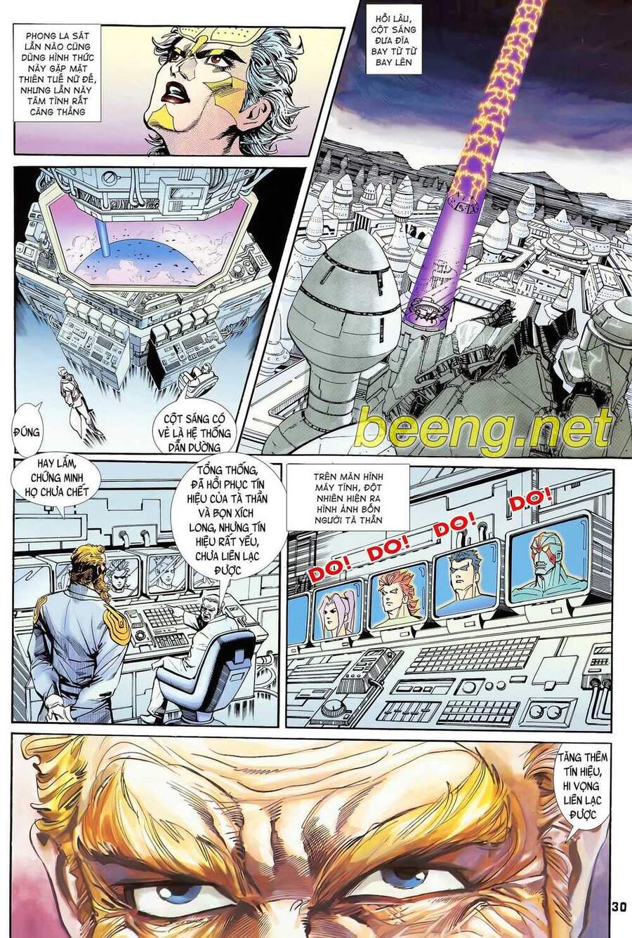 Truyện Tranh Long Hổ 5 Thế trang 8