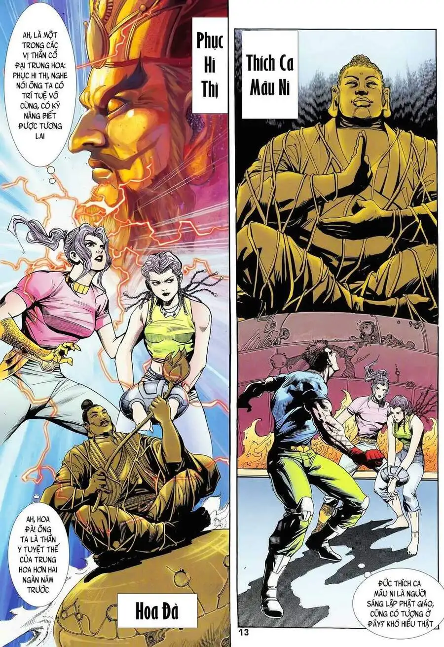 Truyện Tranh Long Hổ 5 Thế trang 8