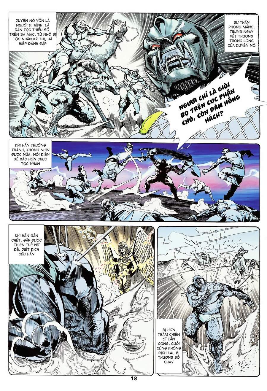 Truyện Tranh Long Hổ 5 Thế trang 8