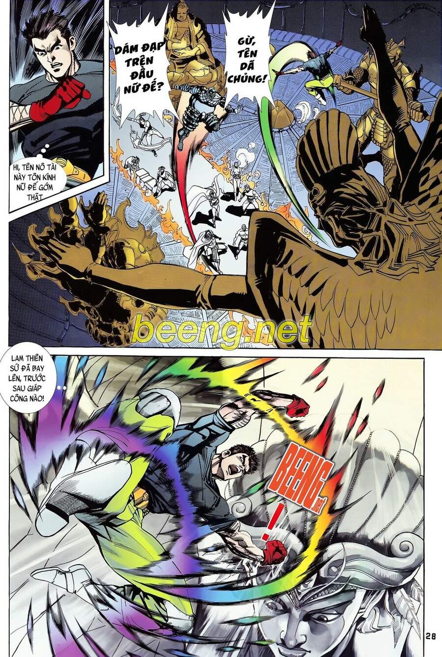 Truyện Tranh Long Hổ 5 Thế trang 8