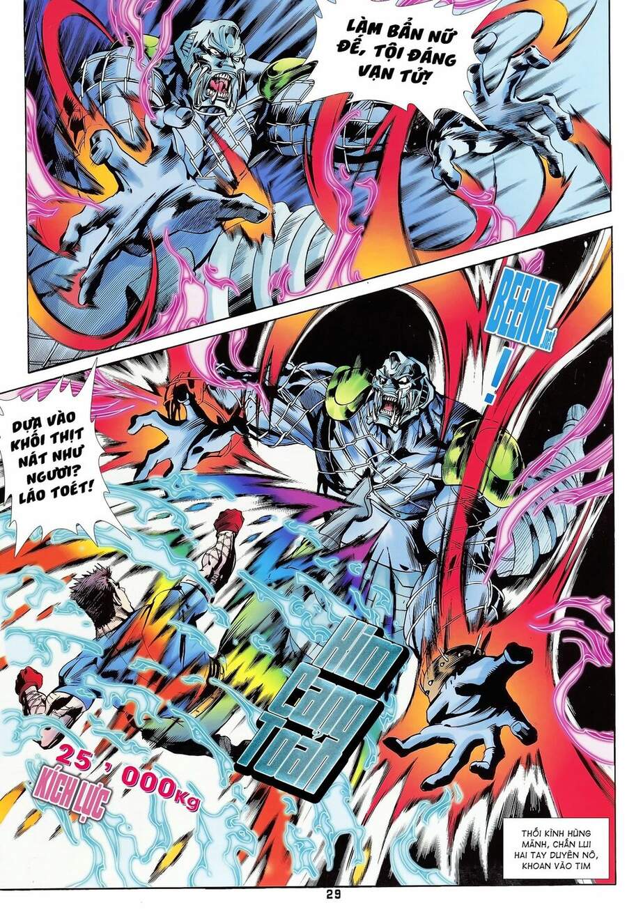 Truyện Tranh Long Hổ 5 Thế trang 8