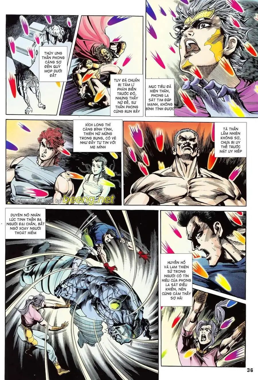 Truyện Tranh Long Hổ 5 Thế trang 8