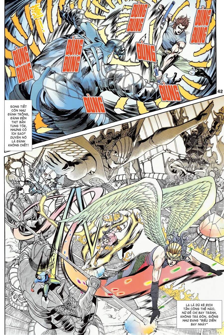 Truyện Tranh Long Hổ 5 Thế trang 8