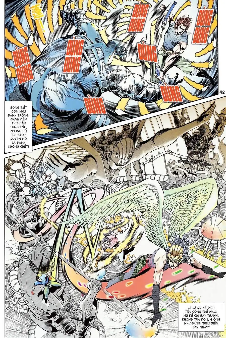 Truyện Tranh Long Hổ 5 Thế trang 8