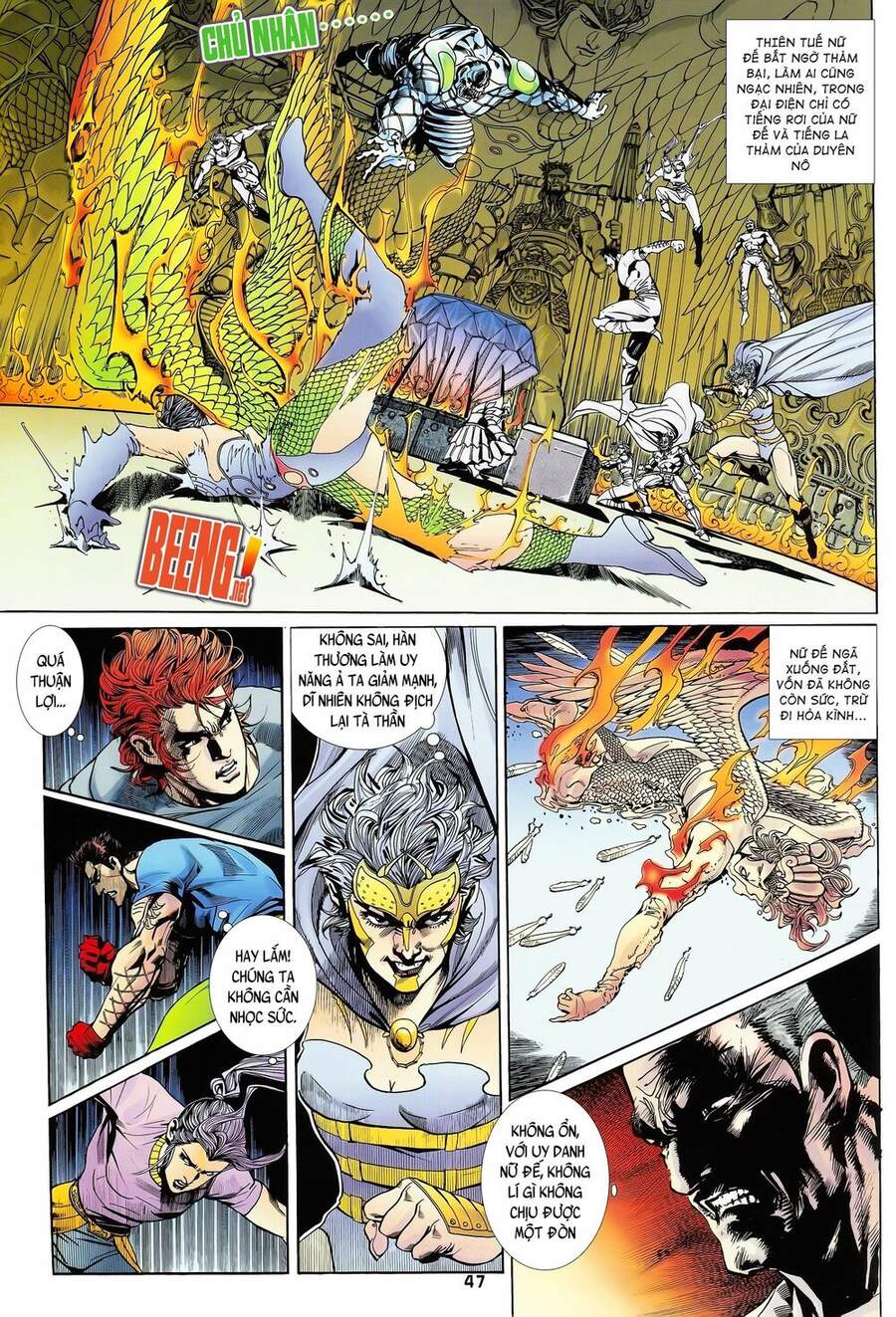 Truyện Tranh Long Hổ 5 Thế trang 8